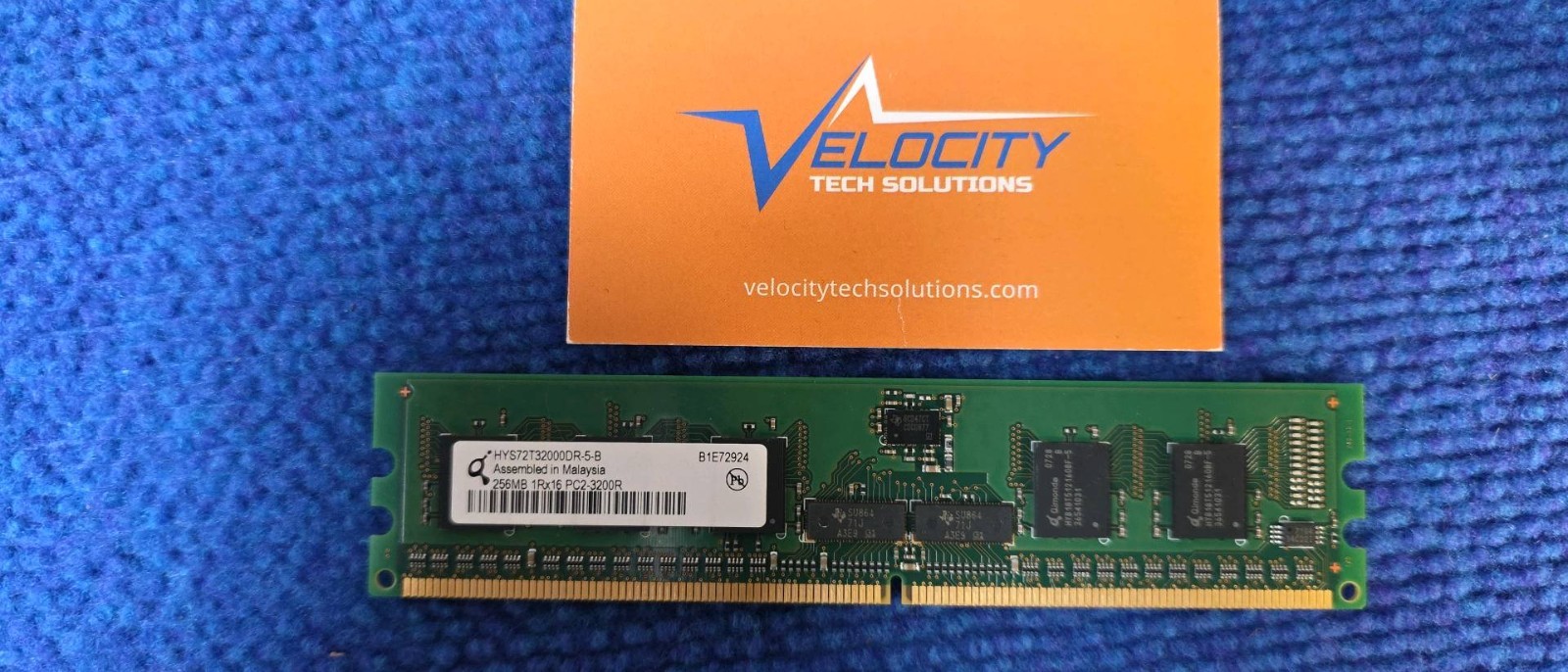 Qimonda HYS72T32000DR-5-B 256MB DDR2 Server RAM Memory