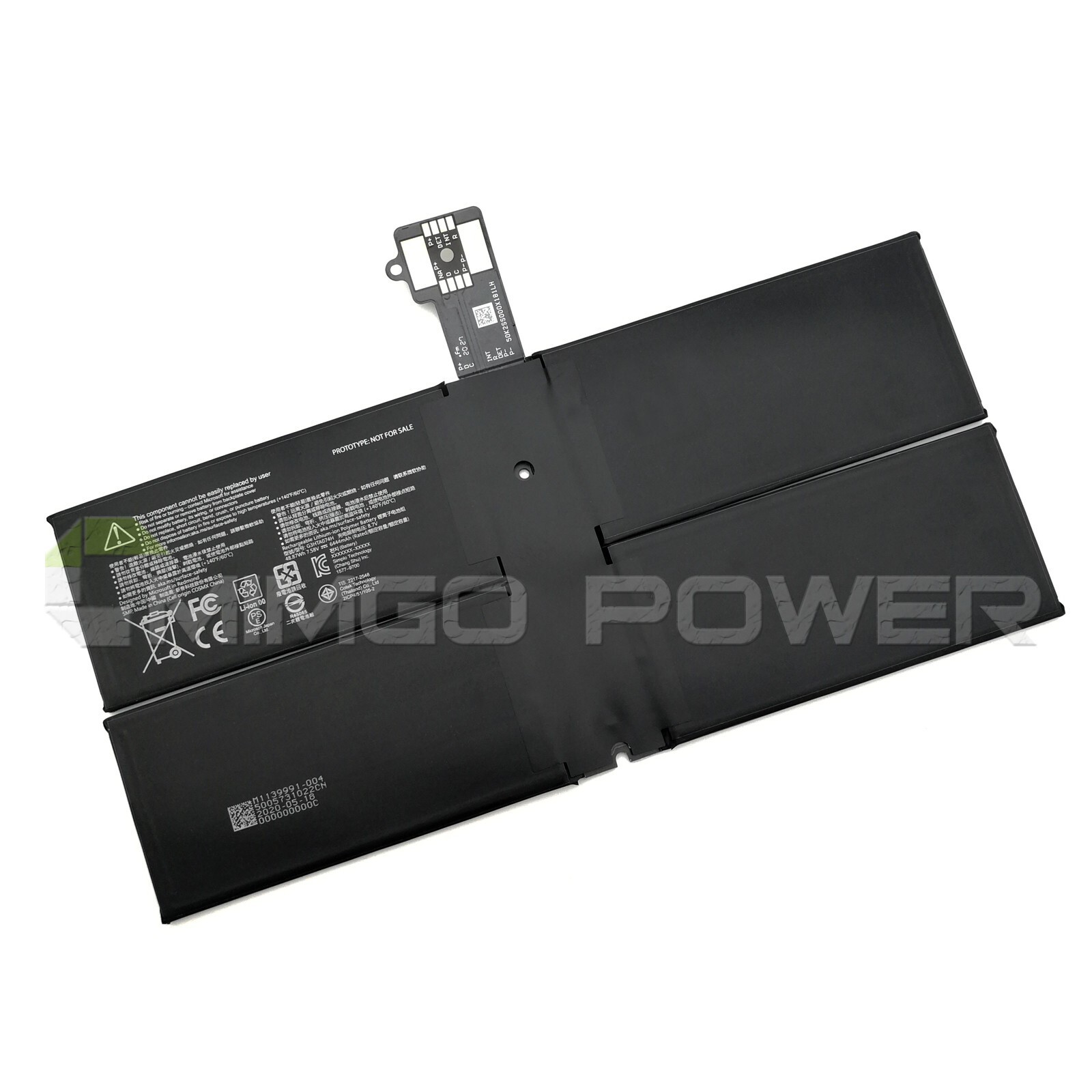 New Genuine G3HTA074H DYNH03 OEM Battery for Microsoft Surface Pro 7 Plus 1960