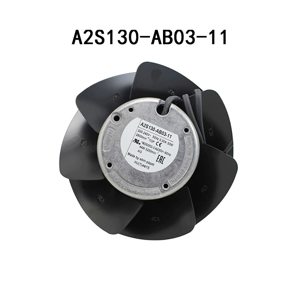 New Ebmpaps radiator 0.3A 39/50W A2S130-AB03-11 3250rpm Industrial control fan