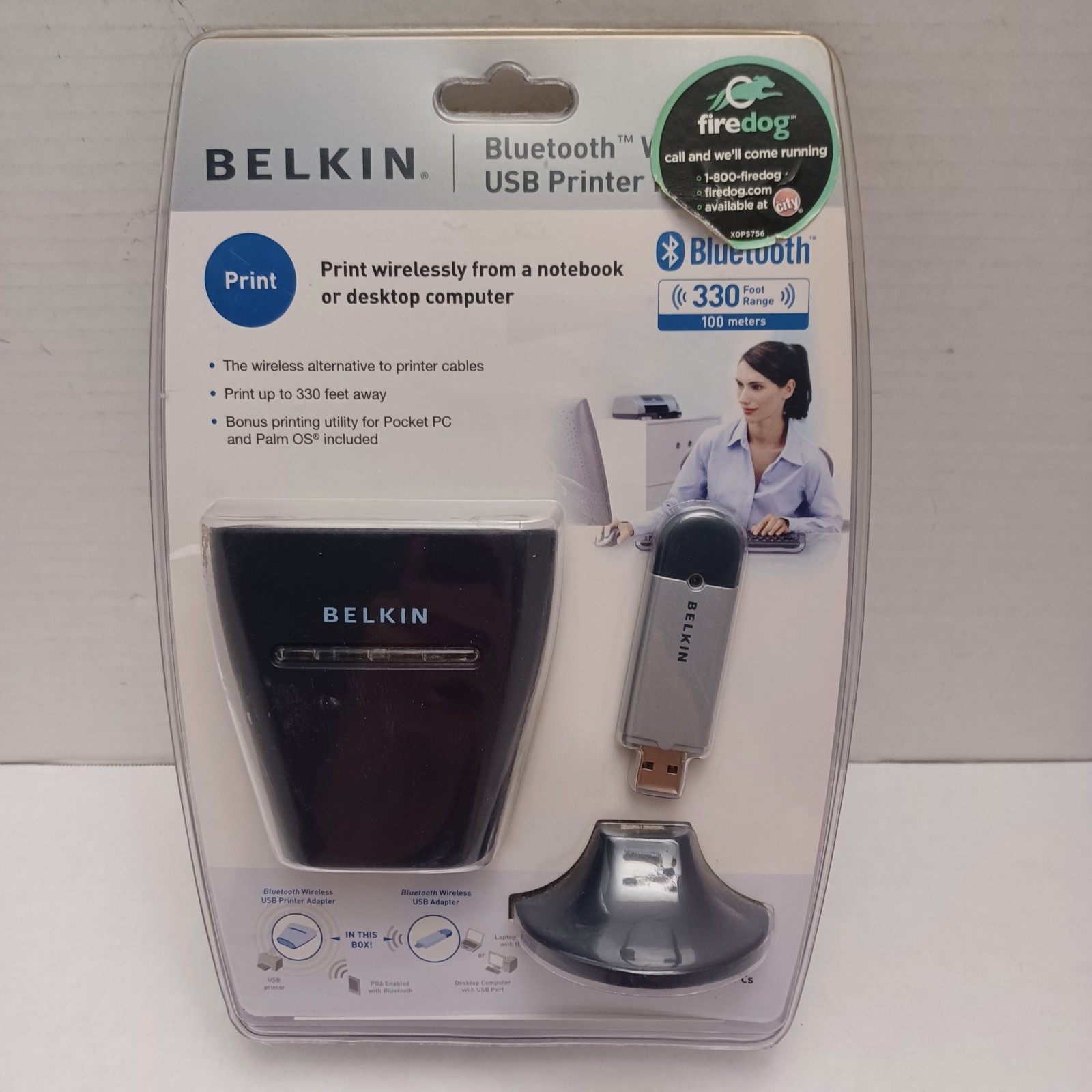 BELKIN Bluetooth Wireless USB Printer Adapter F8T031 for PDA PC & Pocket PC'S