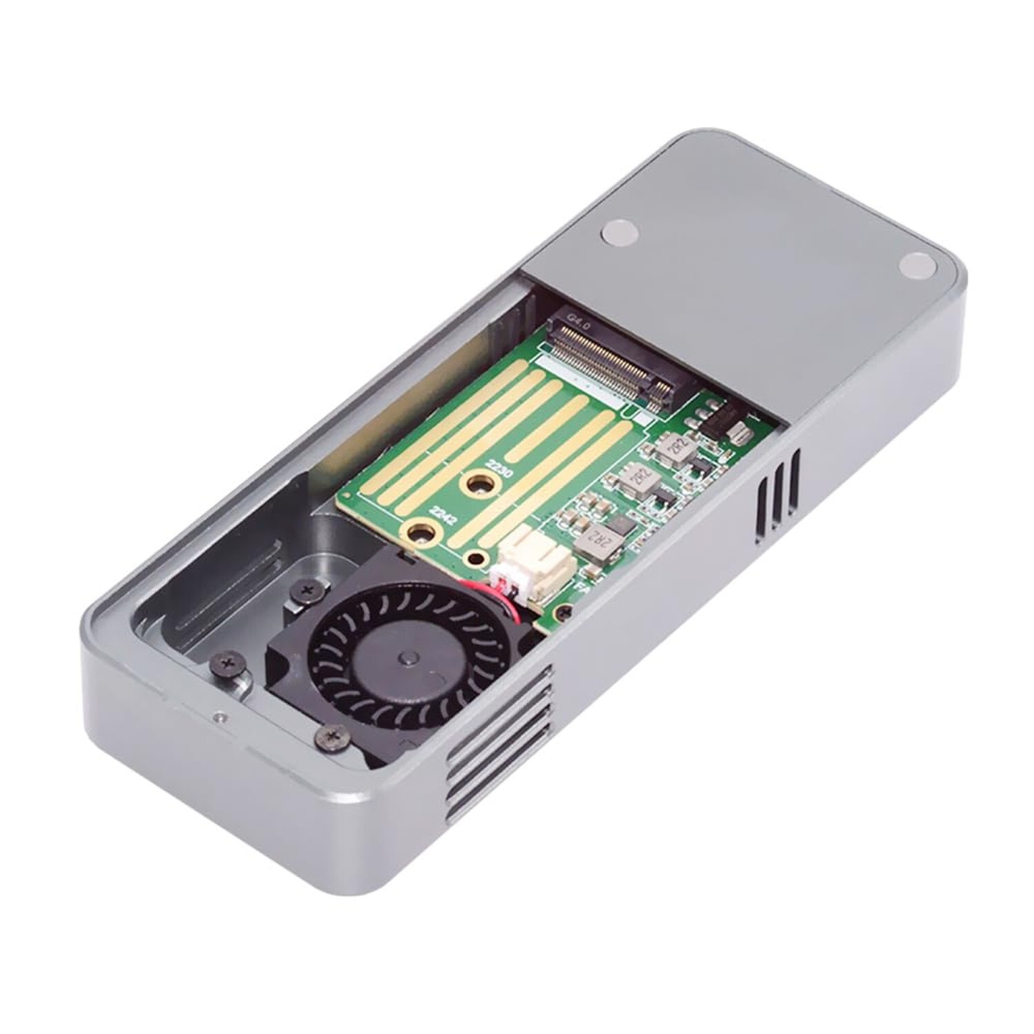 NFHK Type-C USB4 40Gbps to PCI-E 4.0 X4 SSD NVME NGFF M-Key Enclosure USB-C 2...
