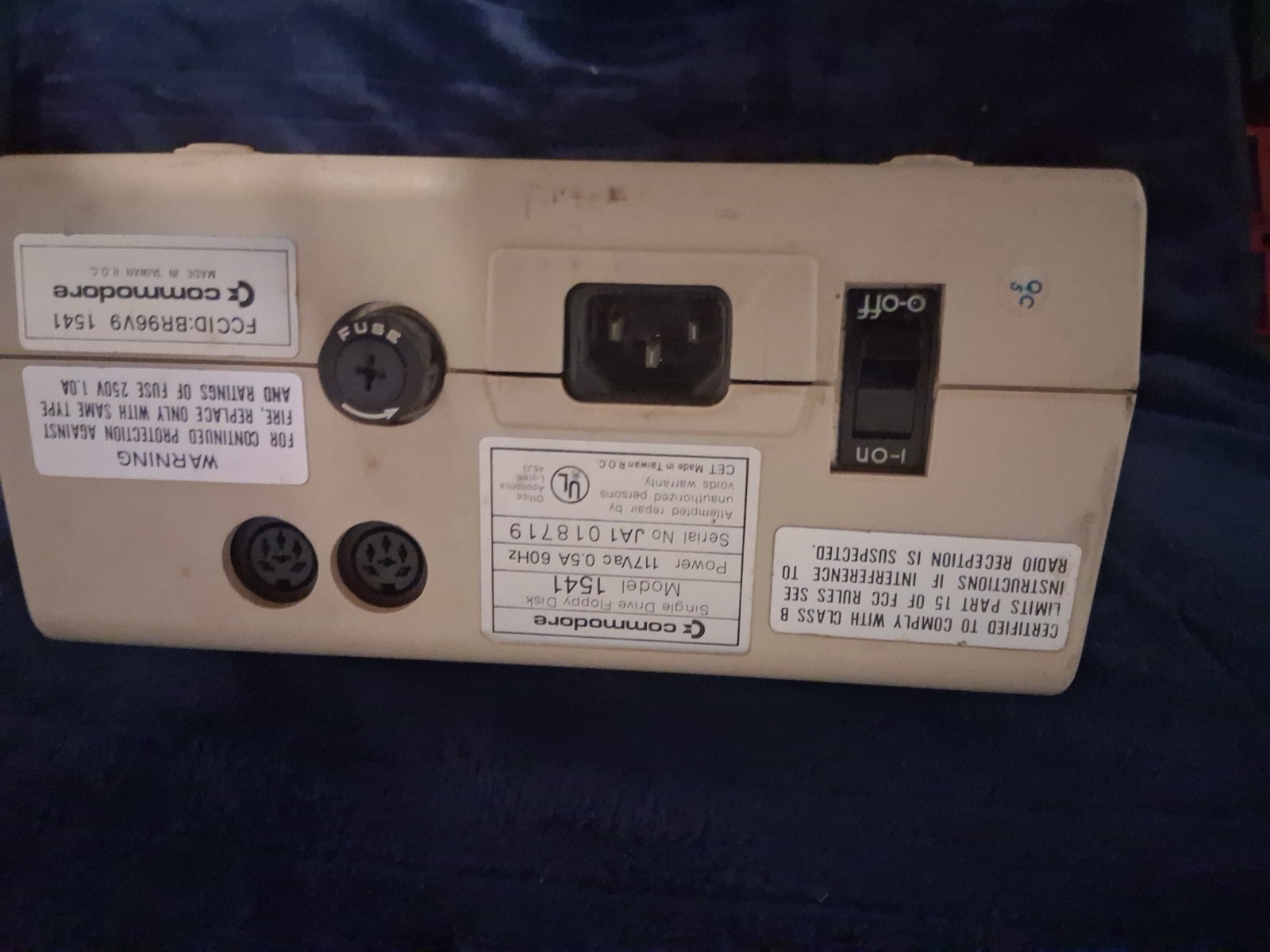 Vintage Commodore 1541 Disk Drive - tested,  and working