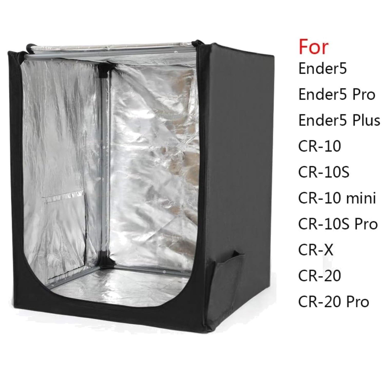 Fireproof 3D Printer Enclosure for Ender5/CR-10 - Large