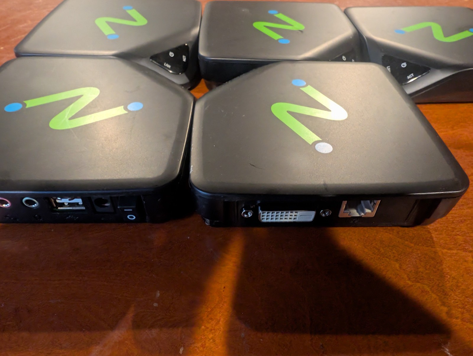L350 NComputing Virtual Ethernet Desktop Lot of 5 with Power supplies - Tested