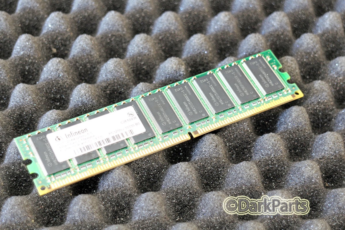 Infineon HYS72D64320HU-5-C 512MB Memory RAM PC3200U-30330-B0 PowerVault 745N