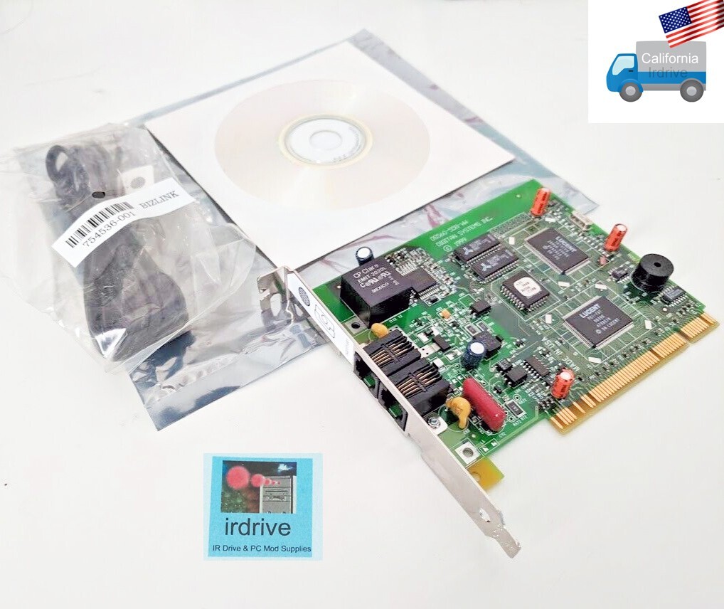 NEW Digitan Lucent V.90 56K PCI Data/Fax Hardware Controller Base Internal Modem