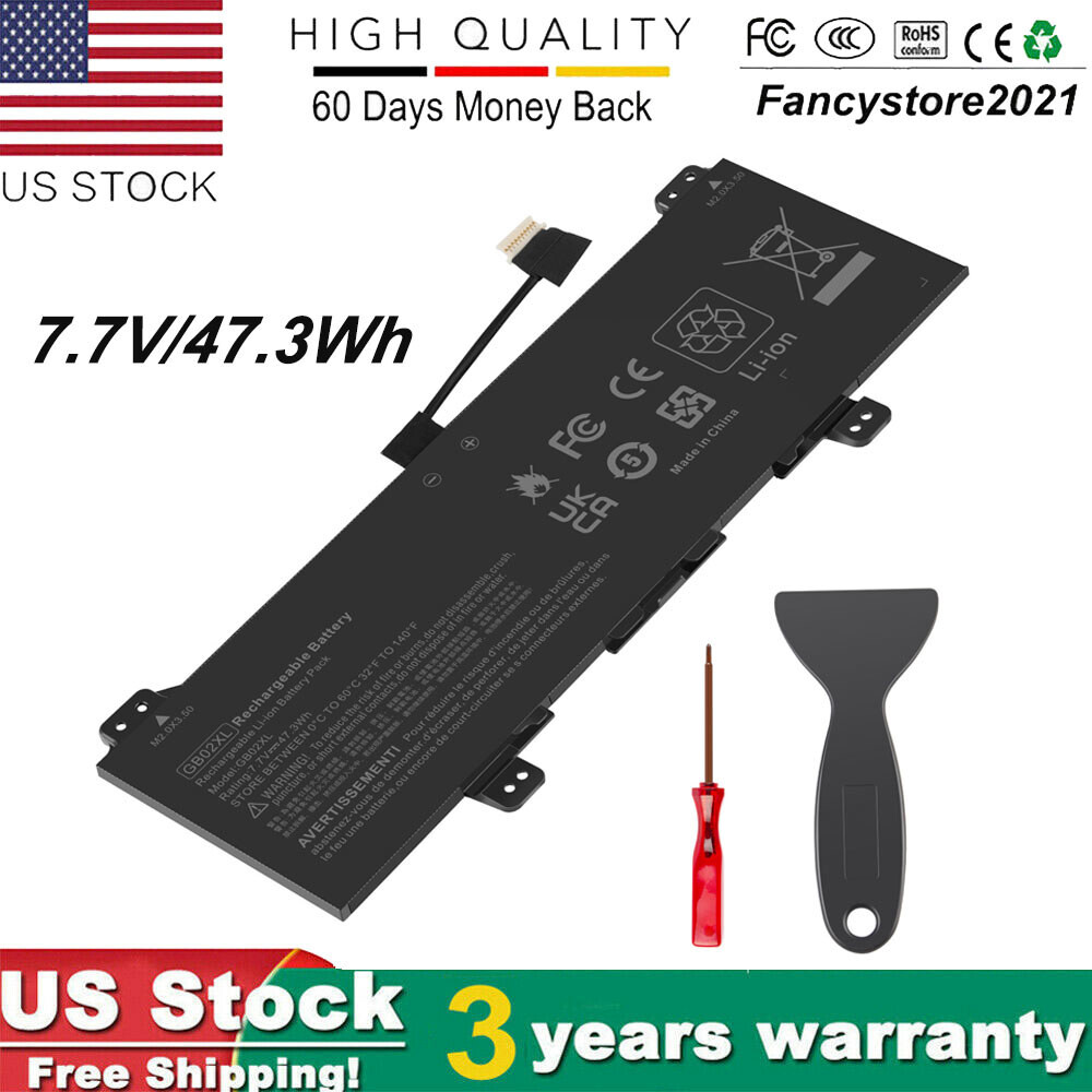 GB02XL Battery for HP Chromebook X360 11 G2 EE L42550-541 L42550-271 HSTNN-UB7M