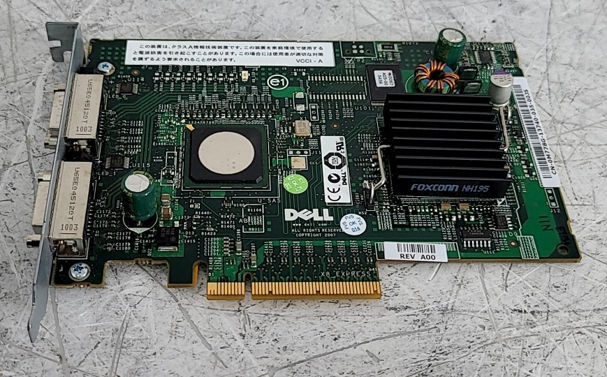 Dell UCS-50 0M778G Dual Channel Raid Card SAS 5/E