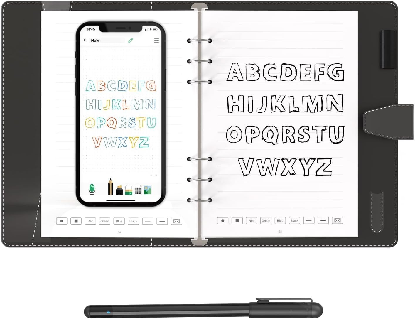 NEWYES Smart Pen and Electronic Note Set, SyncPen3, Supports 66 Languages