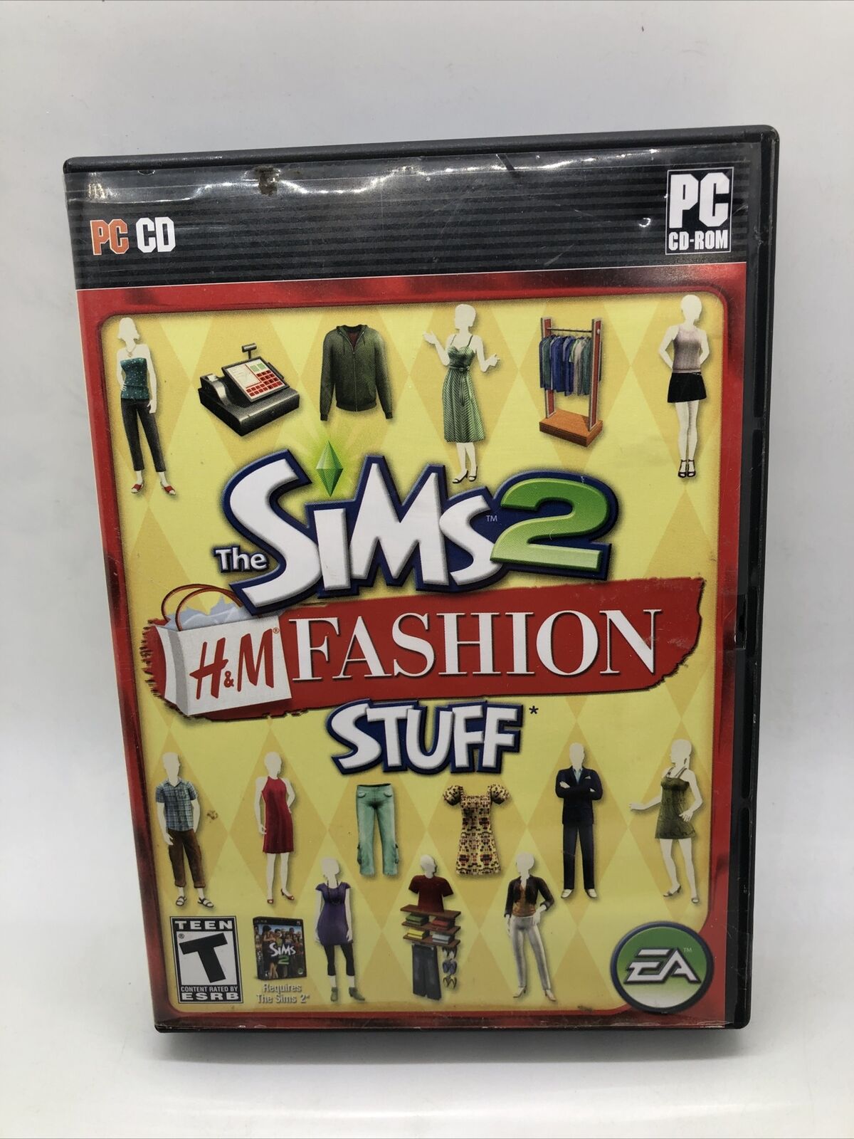Electronic Arts The Sims 2 H&M Fashion Stuff Complete In Box 