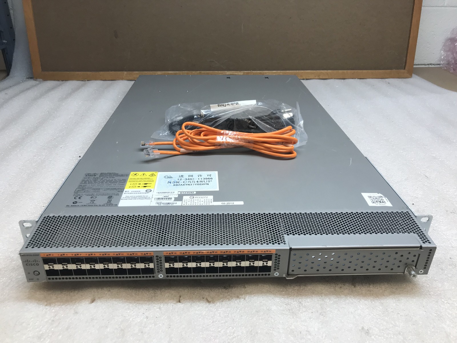 Cisco Nexus N5K-C5548UP 32-Port L3 Data Center Switch - Tested