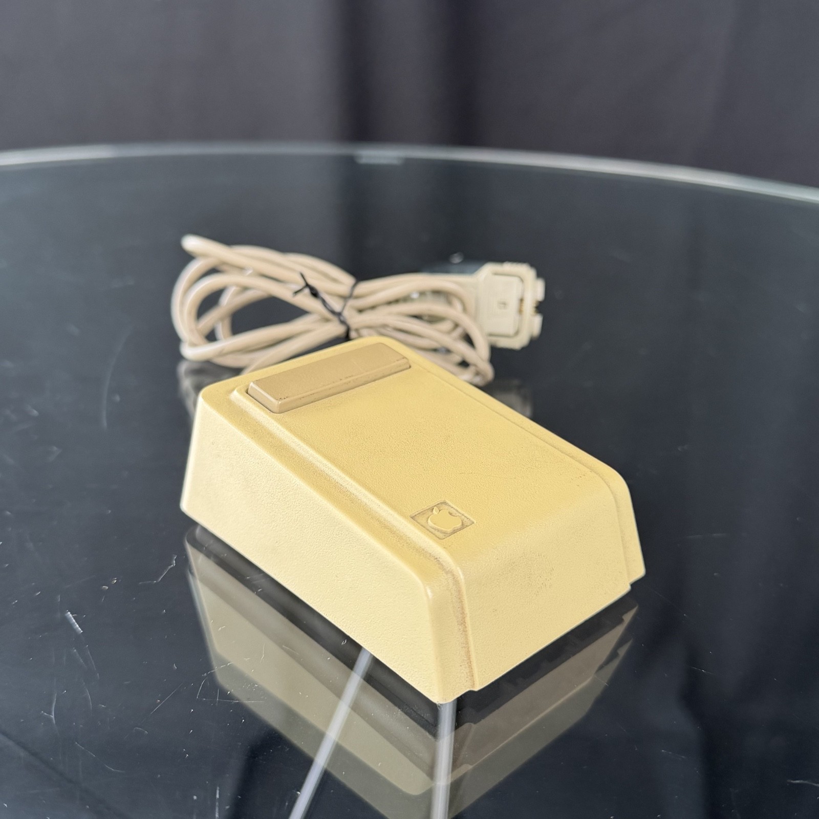 RARE Genuine Apple Lisa 1 Computer Mouse Mice Model: A9M0050 *WORKING*