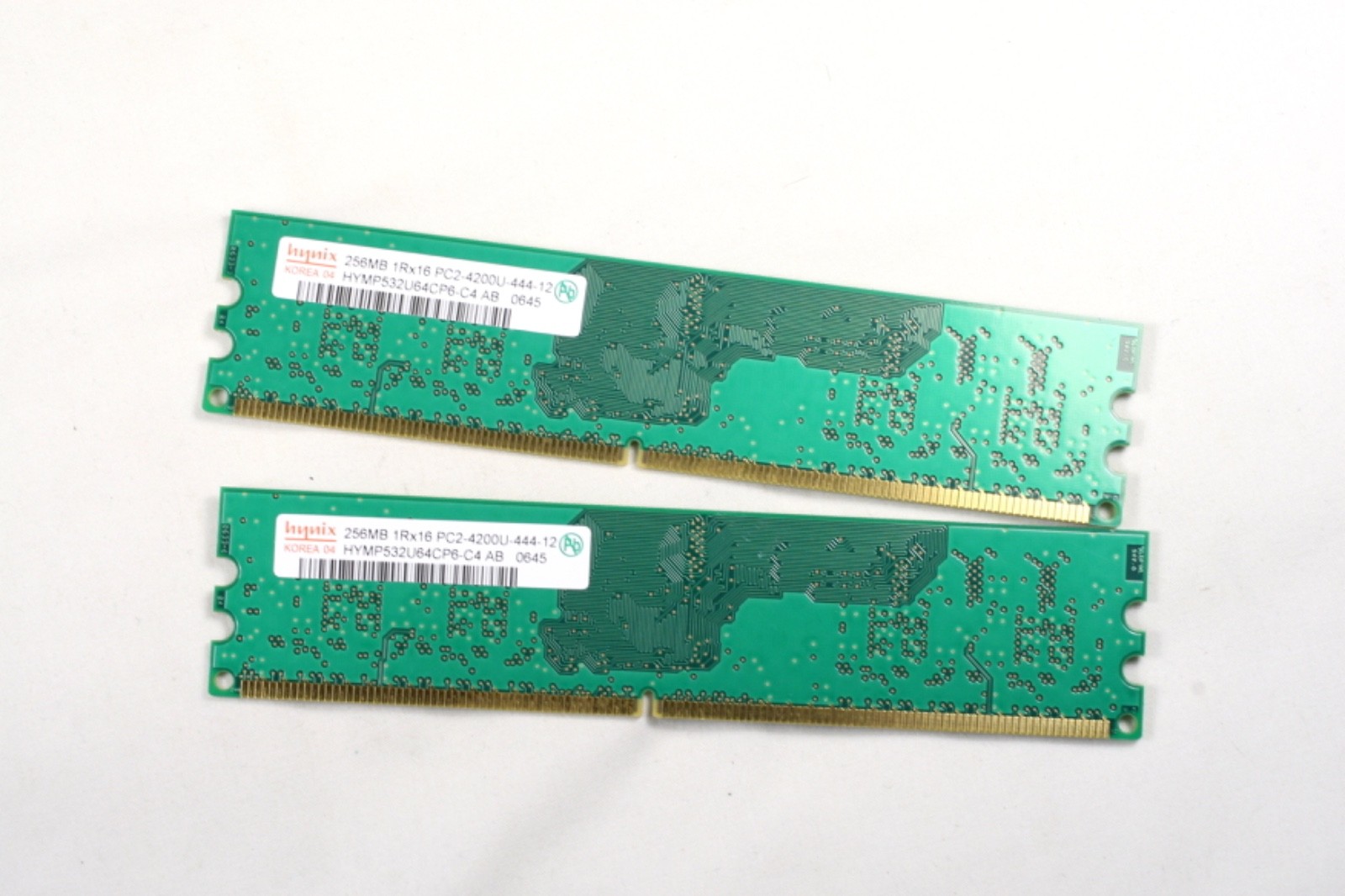 HYNIX 512MB (256MB x2) PC4200 240-pin PC2-4200U-44-12 Desktop Memory