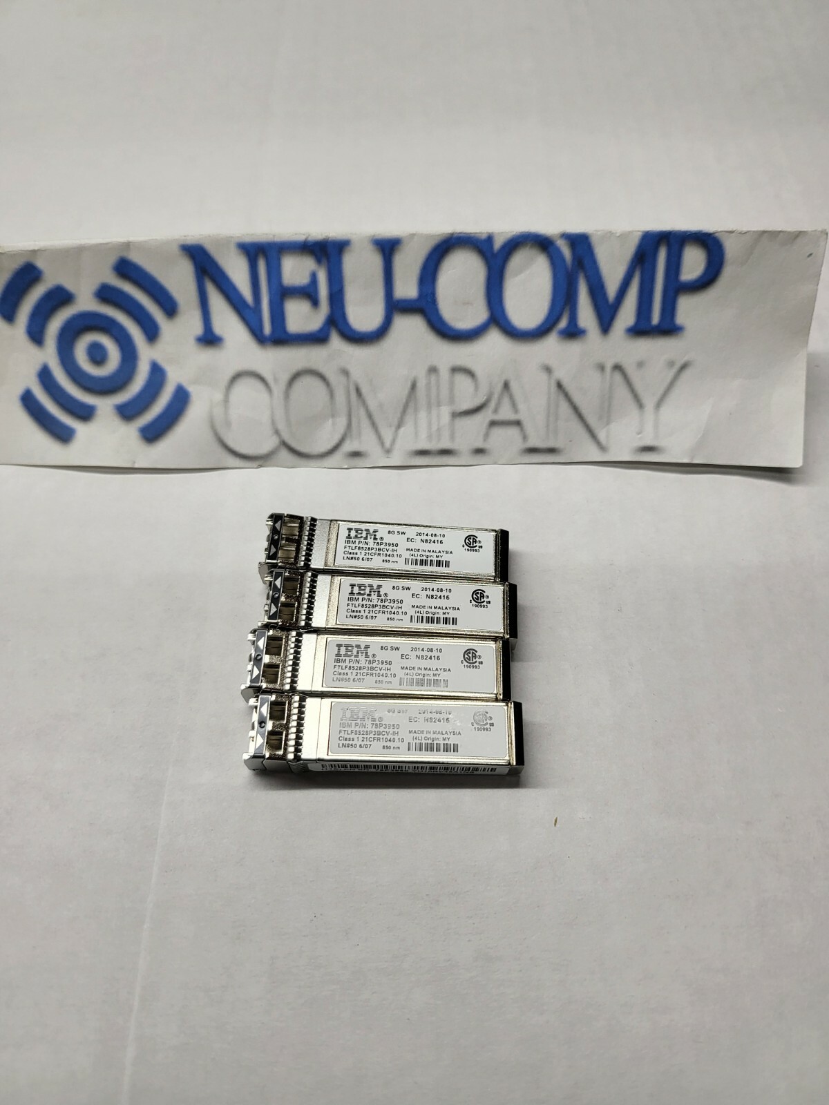 IBM Flash System 9843-AF18 8GB FC 8 Port Host Optics 4 SFPs