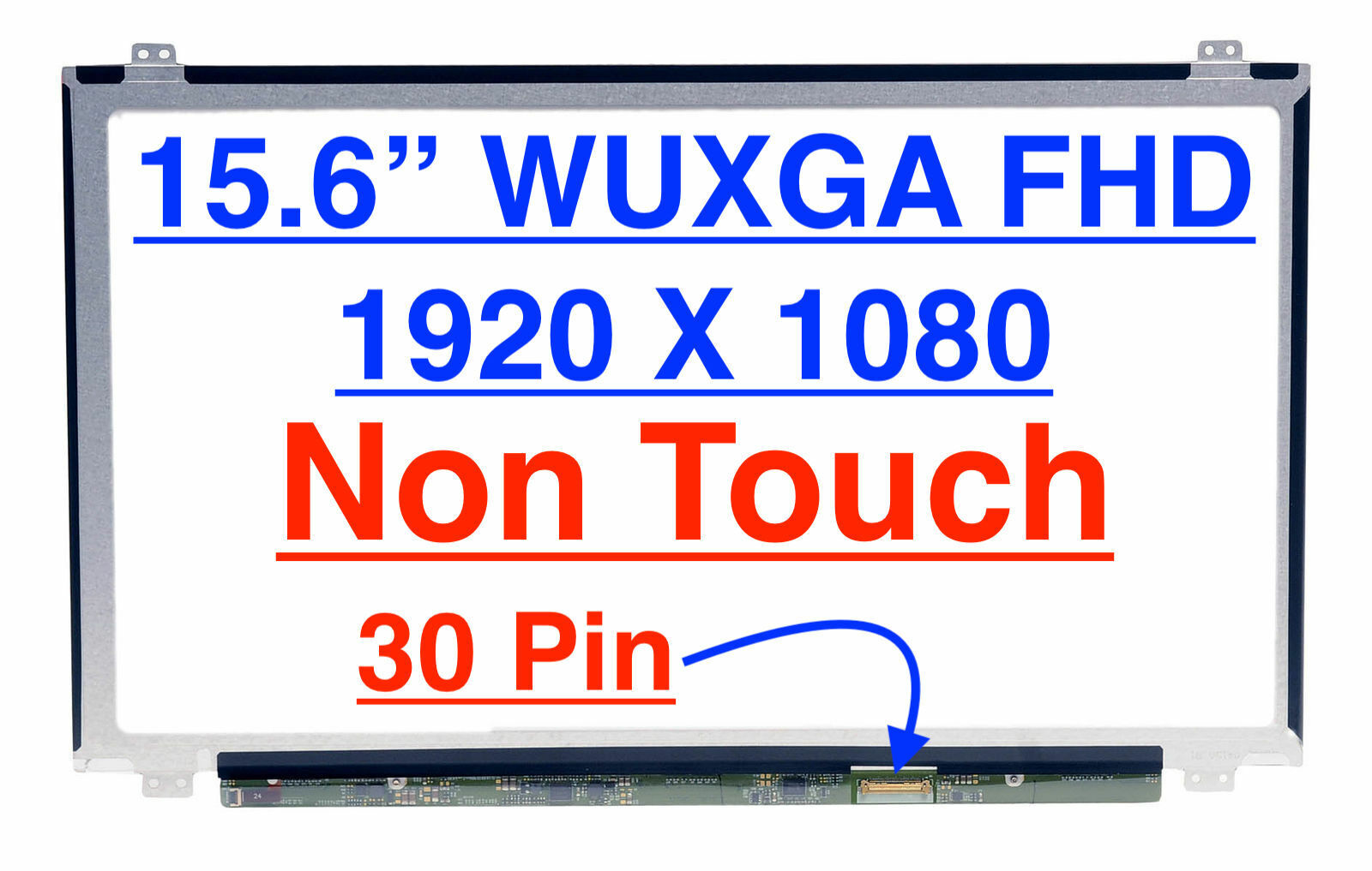 HP P/N 840941-001 LED LCD Screen for 15.6 FHD WUXGA Laptop Display New 