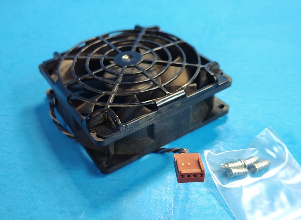 HP Compaq 8200 Elite MT 4-Pin 92mm Desktop PC Case Fan w/Screws AVC DS09225R12H