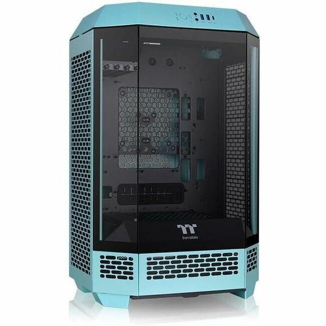 Thermaltake The Tower 300 Turquoise Micro Tower Chassis CA1Y400SBWN00