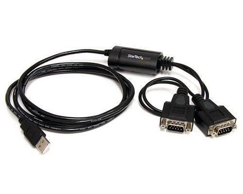 StarTech ICUSB2322F 2 Port USB to Serial RS232 Adapter Cable