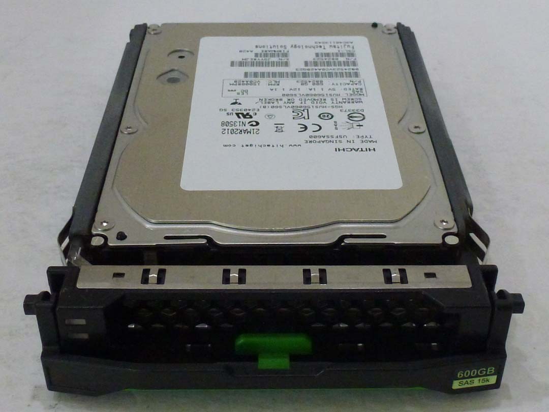 Fujitsu A3C40113549  600GB SAS 15K RPM Hard Drive HUS156060VLS600
