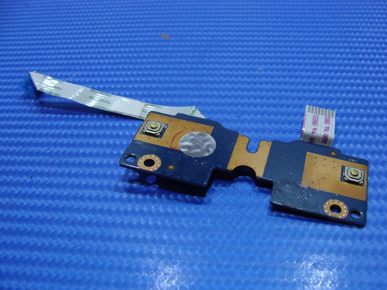HP 15-AC121DX 15.6" Genuine Laptop Touchpad Button Board w/ Cables LS-C702P