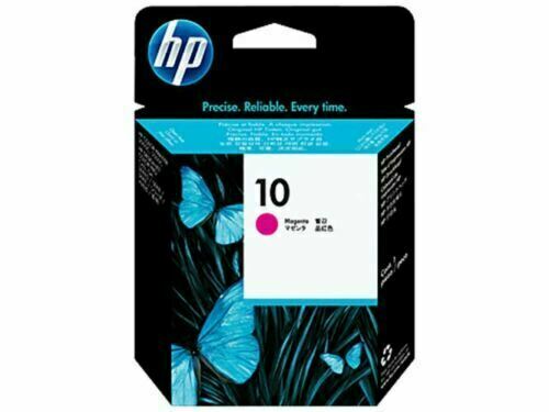 (4) NEW Sealed Genuine HP 10 Magenta C4802A Printheads - expired date code