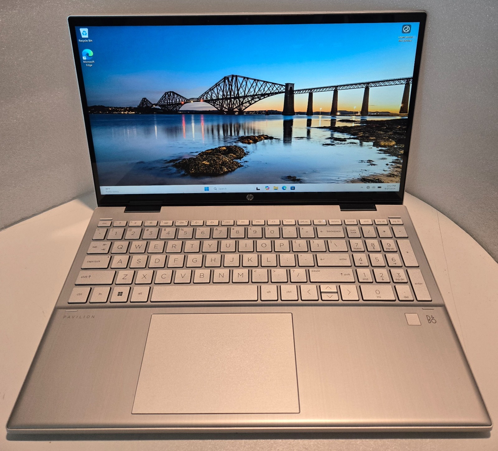 HP PAVILION X360 15-ER 15.6in Touch Screen I5-1235U, 16GB, 512GB Laptop