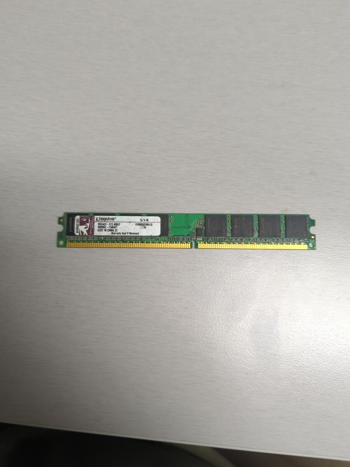 Kingston KVR800D2N6/1G 1GB DIMM DDR2-800 Desktop SDRAM