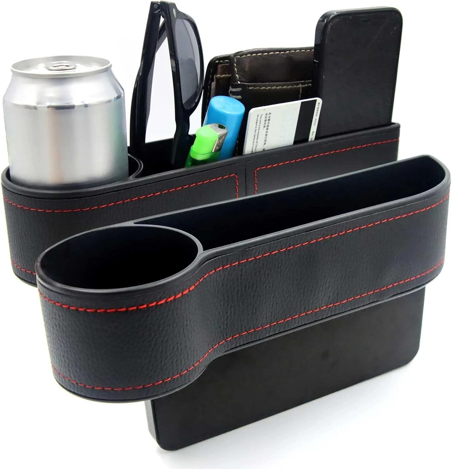 Car Seat Gap Filler, 2 Pack Multifunctional Car Seat Organizer for a Safe and...