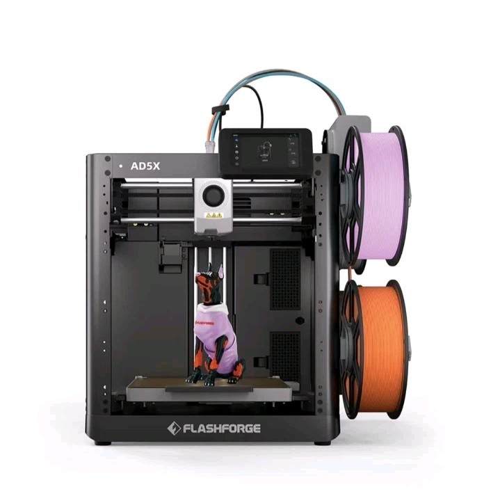 FLASHFORGE AD5X 3d Printer Multi-Color Printing Intelligent Filament System...