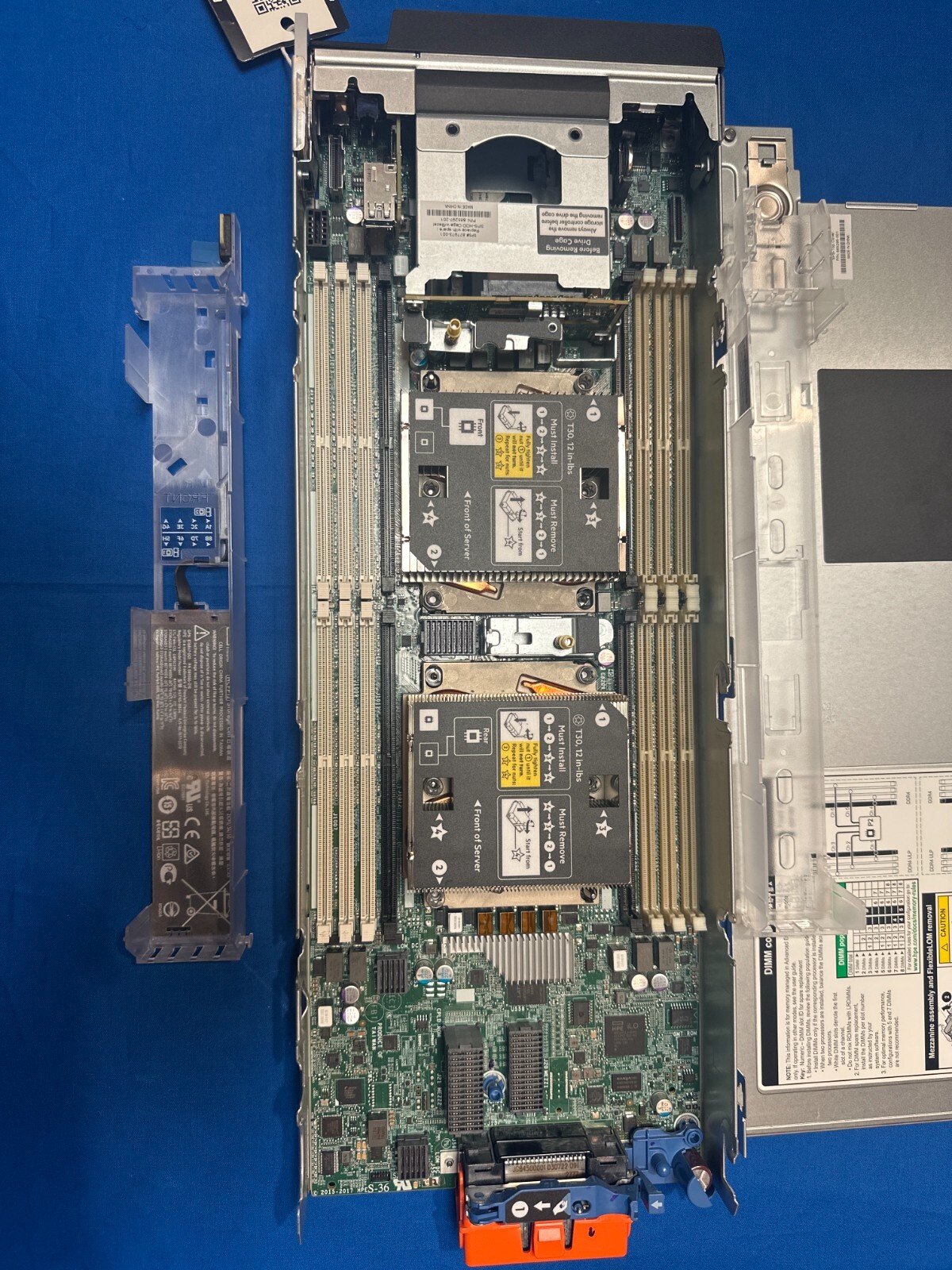P09524-B21 HPE ProLiant BL460c  G10 V6 CTO Chassis Server 2SFF Blade P11566-001