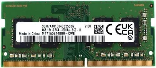 GREEN - SAMSUNG 4GB DDR4 SODIMM RAM MODULE 3200MHZ 1RX16 PC4-3200AA 260-PIN