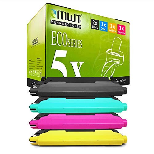 Eurotone 2x Laser Toner Cartridge MWT Mehrwegtoner UG For Samsung CLTK4072S