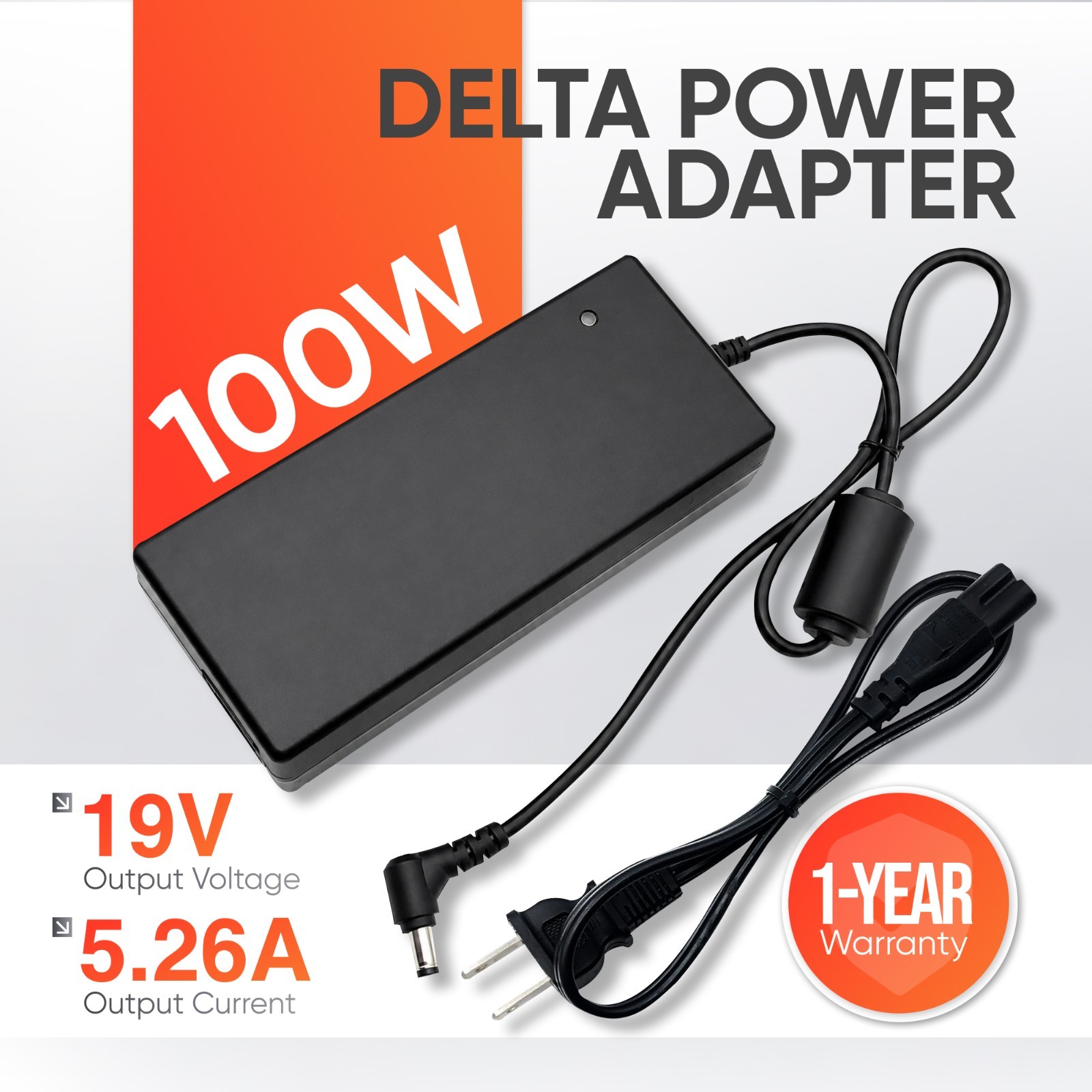 🥇1 YEAR WARRANTY Genuine Delta 100W AC Power Supply 19V 5.26A EADP-120CB A