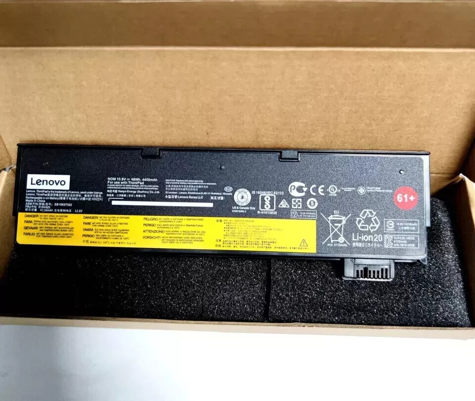 NEW Genuine 48Wh Battery For Lenovo Thinkpad T470 T480 T570 01AV422 01AV423 61+