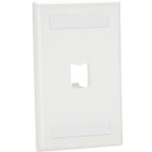 Panduit CFPL1WHY Classic Faceplate 1-Port White
