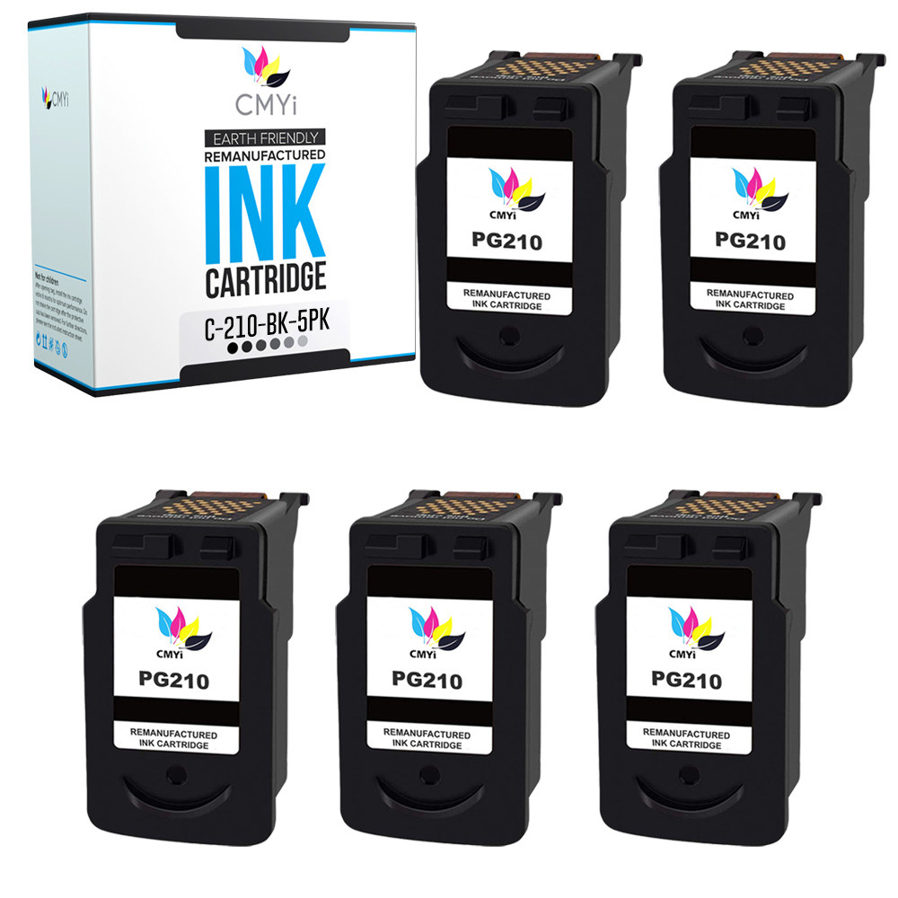 5PK Compatible Canon Ink 210 Cartridges for Canon PIXMA MX320 MX330 MX340 MX350