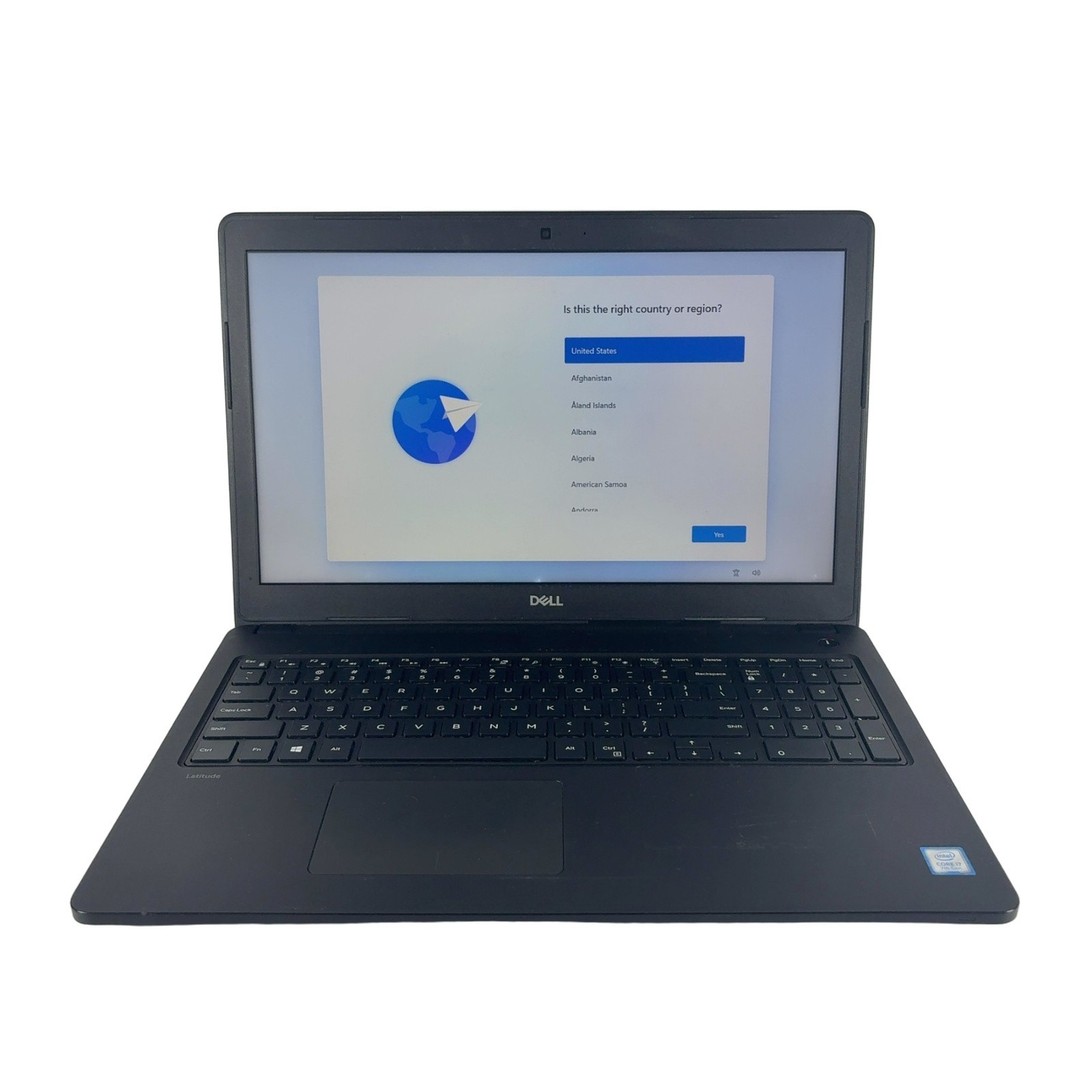 DELL LATITUDE 3580 15.6" HD 2.7GHz i7-7500U 8GB RAM 500GB SSD Windows 11 Pro