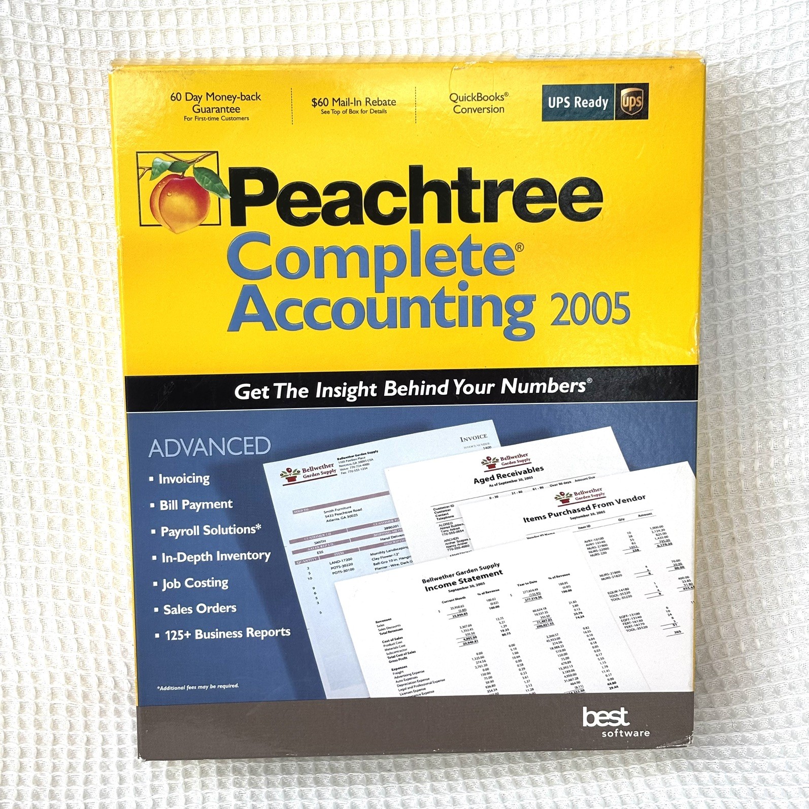 Peachtree Complete Accounting 2005 by SAGE- Unopened 