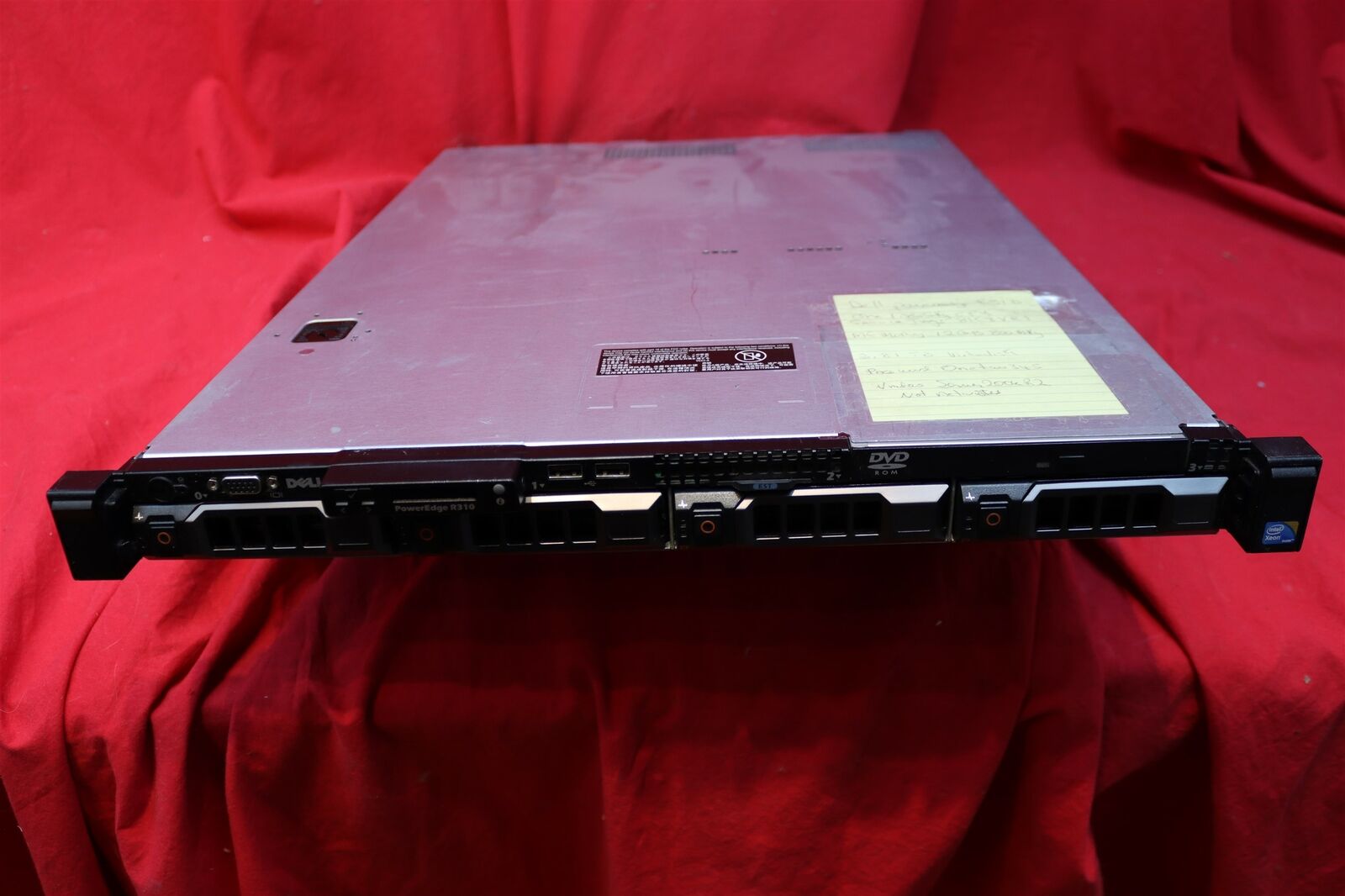 Dell PowerEdge 310 w. 12GB, xeon 1.86GHz 4 cores , 3.81TB V Disk, Server 2008-R2