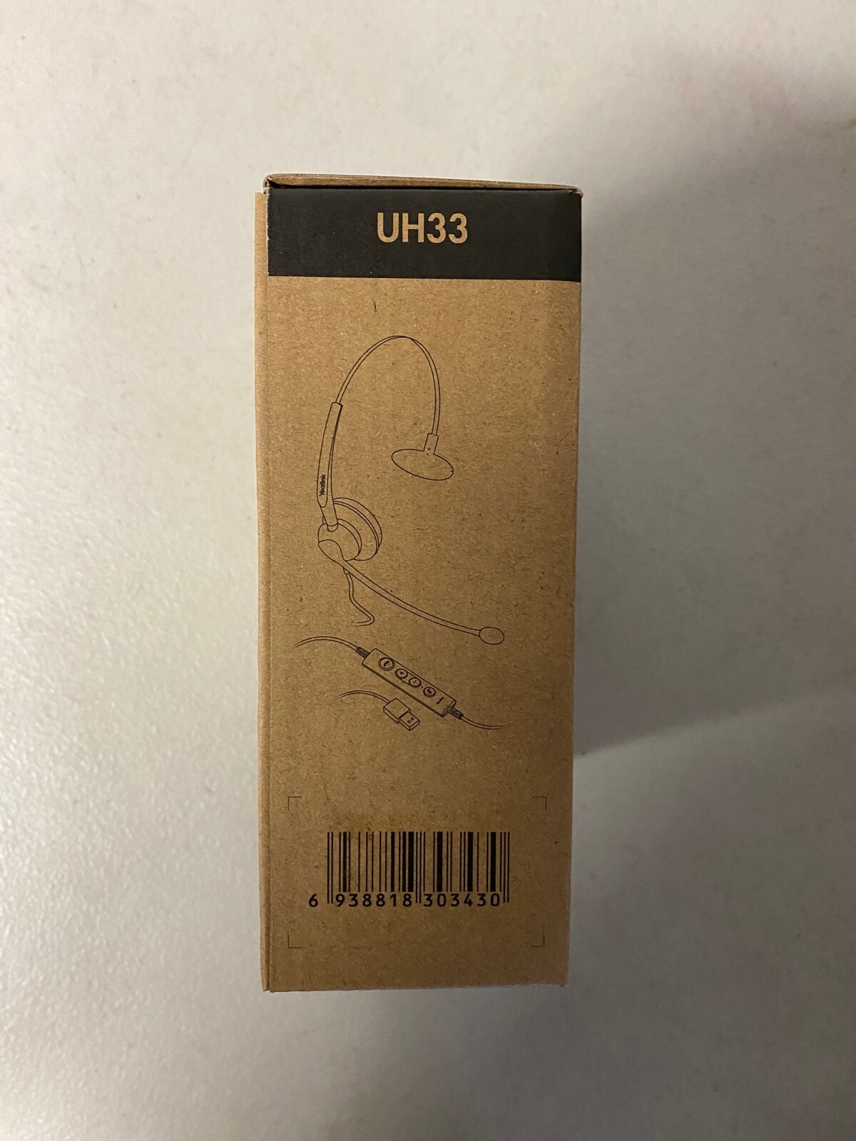 Yealink UH33 Wideband USB & 3.5mm Headset for IP Phones (NEW)