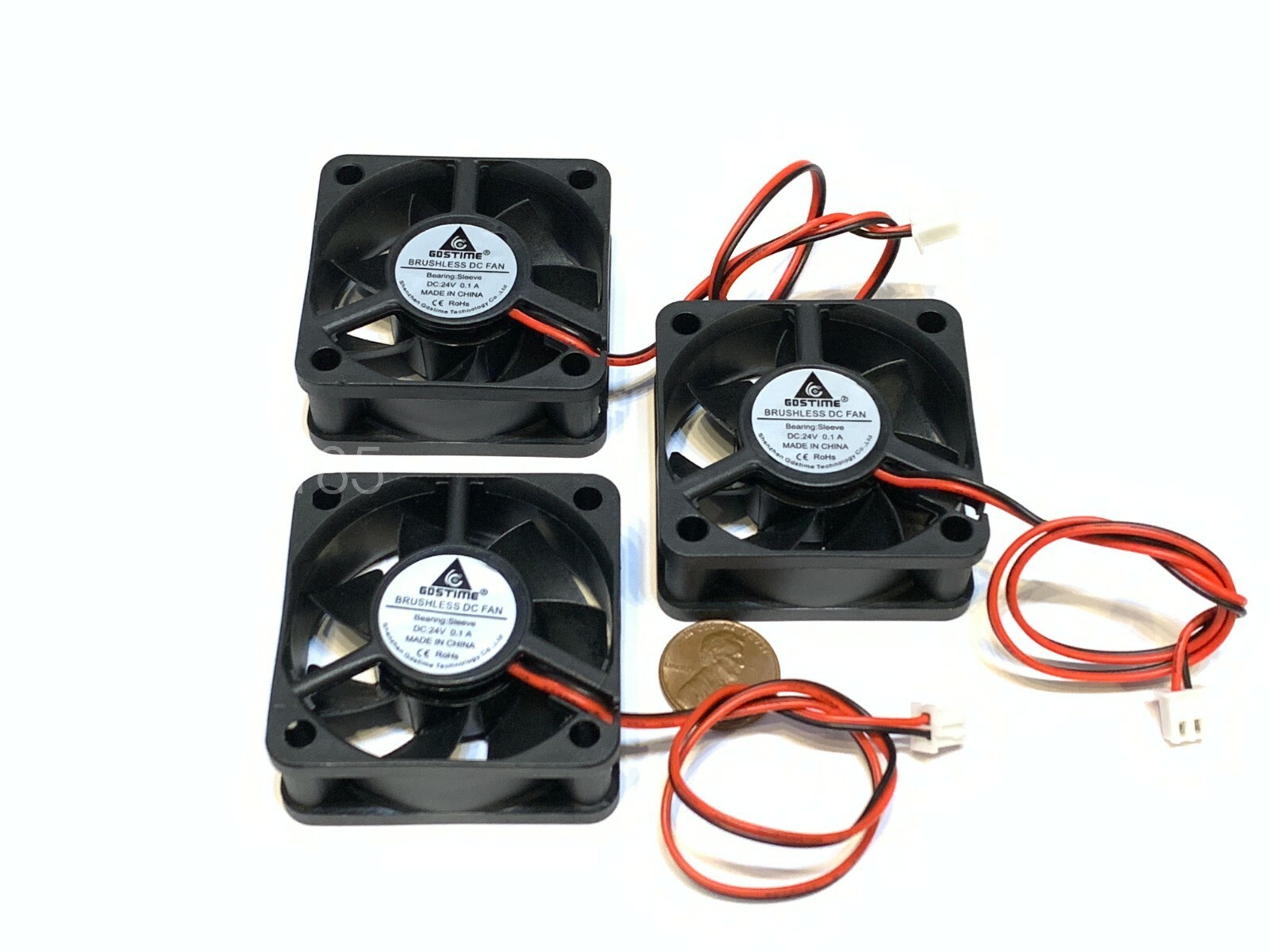 3 Pieces Fan 24v 5020 5cm 50mm cooling brushless case 2pin 20mm pc GDSTIME