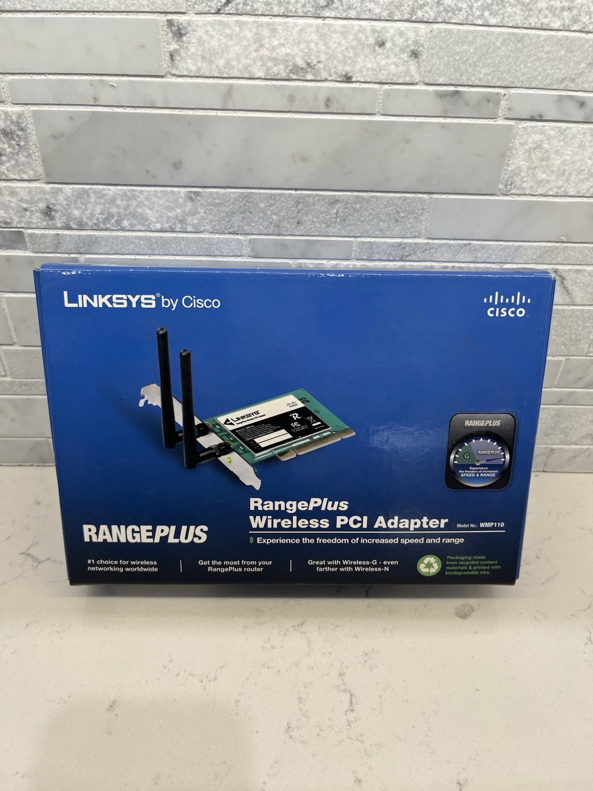 Linksys Range Plus Wireless PCI Adapter - WMP110