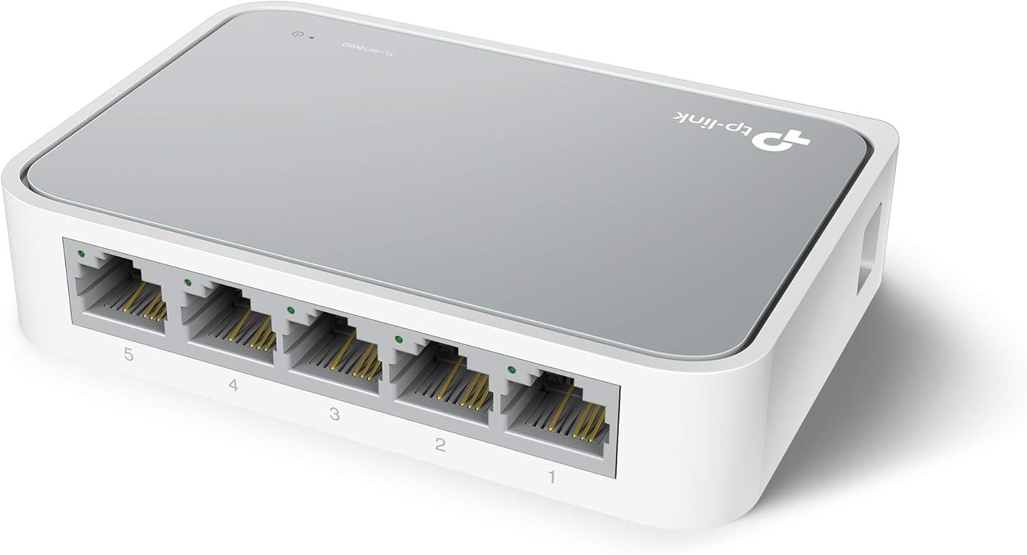 TP-Link 5 Port Fast Ethernet Switch | Desktop Ethernet Splitter | Hub |