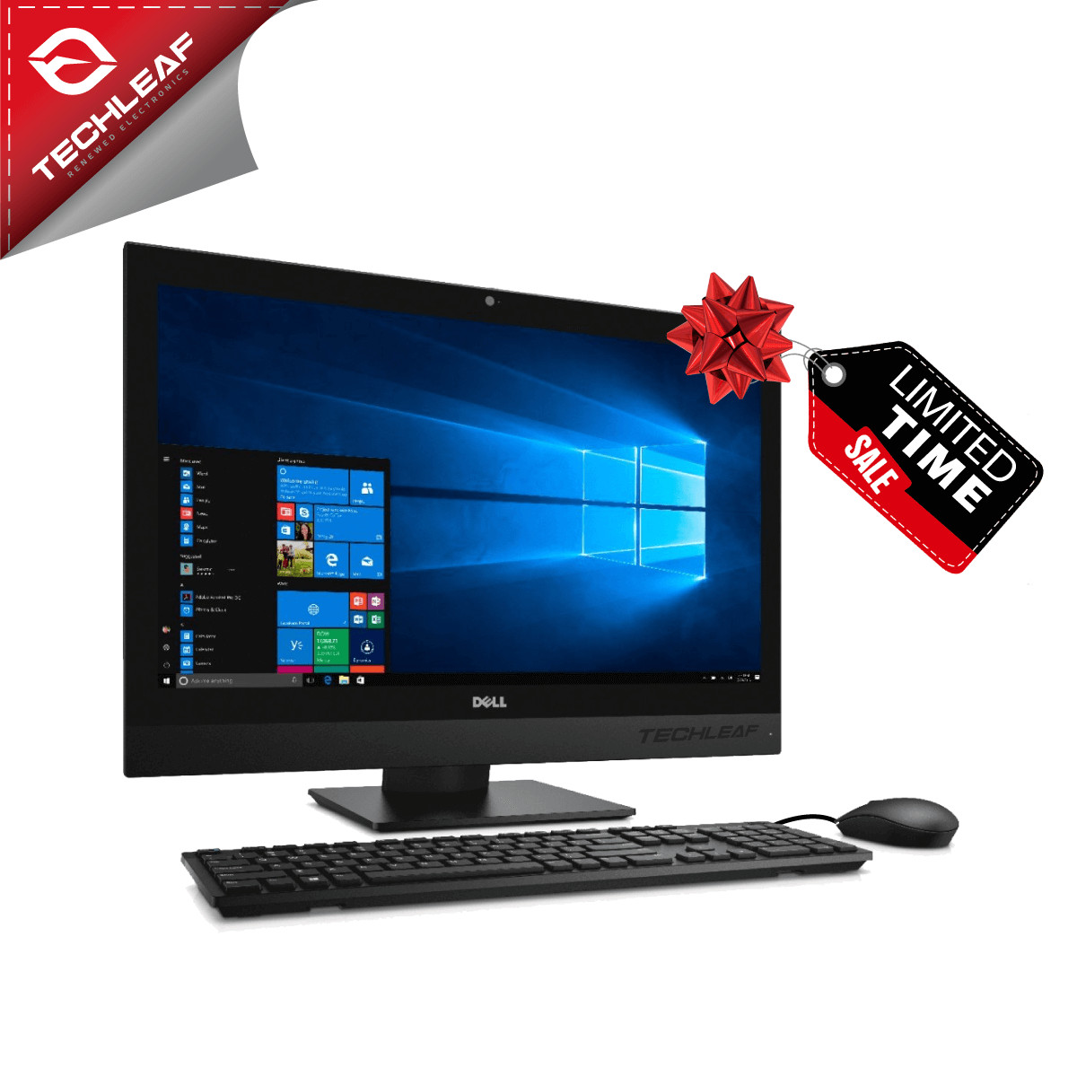 Dell Windows 11 22" All In One PC 3.90 GHz, up to 32GB RAM, 2TB SSD, WiFi