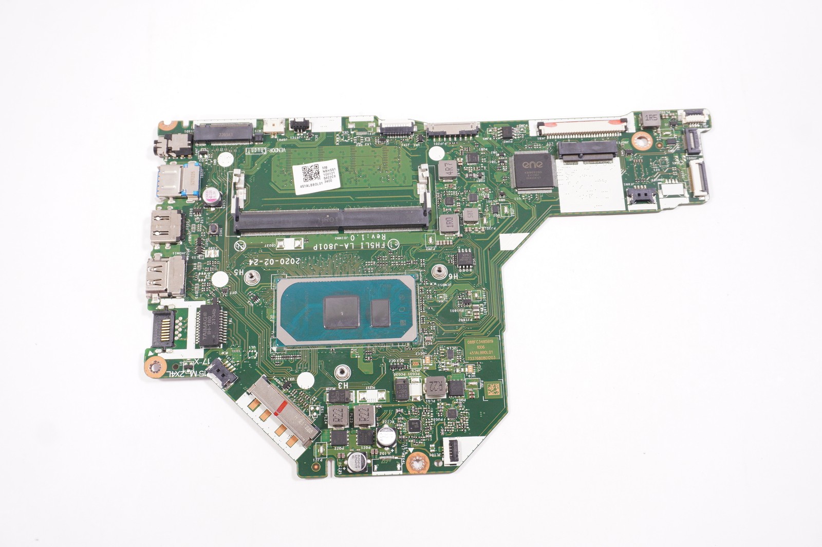 NB.HS511.001 Acer Intel Core i3-1005G1 4GB Motherboard A315-56