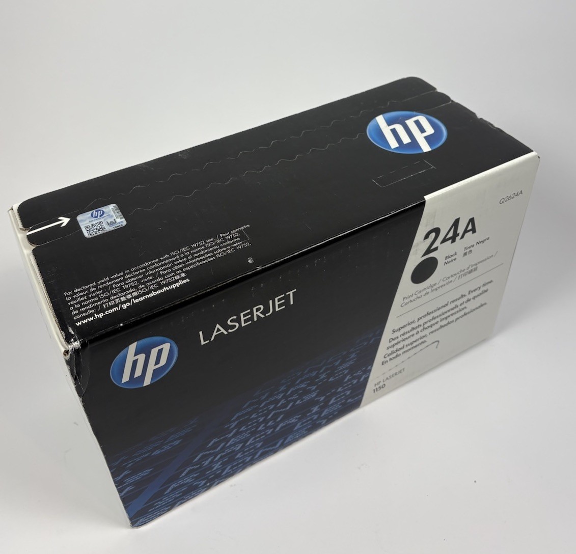 Genuine HP LaserJet 24A Q2624A Black Toner Cartridge - Sealed