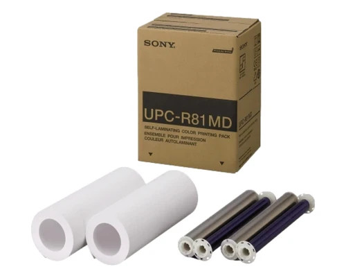 1x Box Sony UPC-R81MD Self-Laminating Color Printing Pack letter size 100 prints