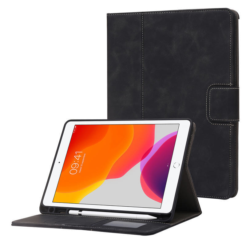 For iPad 5 6 7 8 9 10 11th A16 Air 12 3 Pro Folio Leather Smart Case Cover Stand