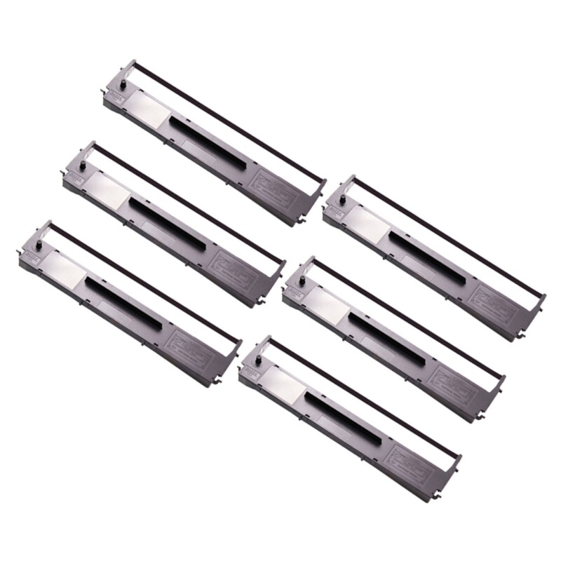 1/6Pcs Printer Ribbon Cassettes Accessories For LQ300 LQ300K LQ300K+ LQ300K+