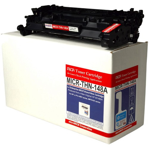 microMICR MICR Standard Yield Toner Cartridge 148A, 148X (W1480A) - Black - 1 Ea
